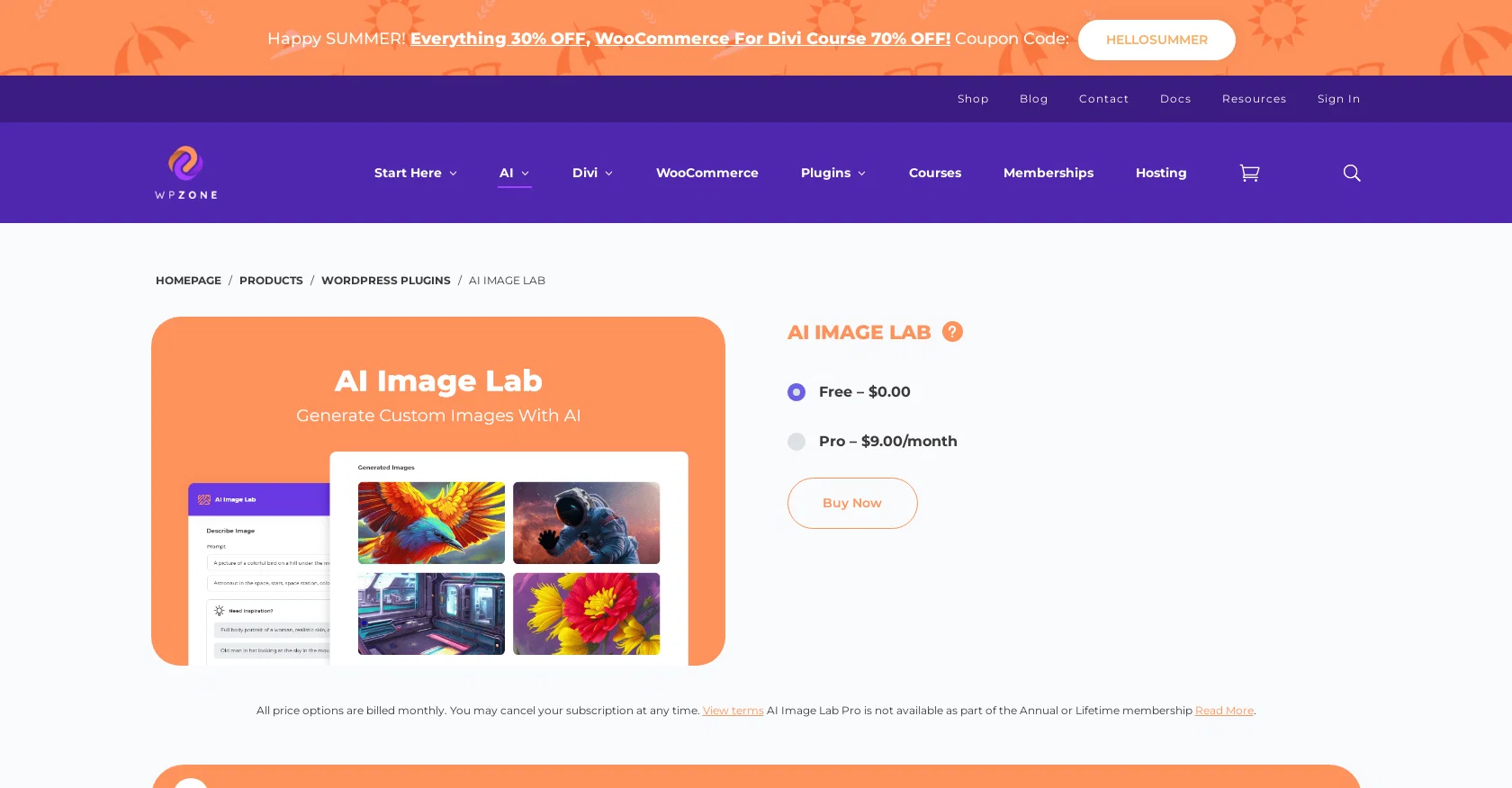 WPZone screenshot