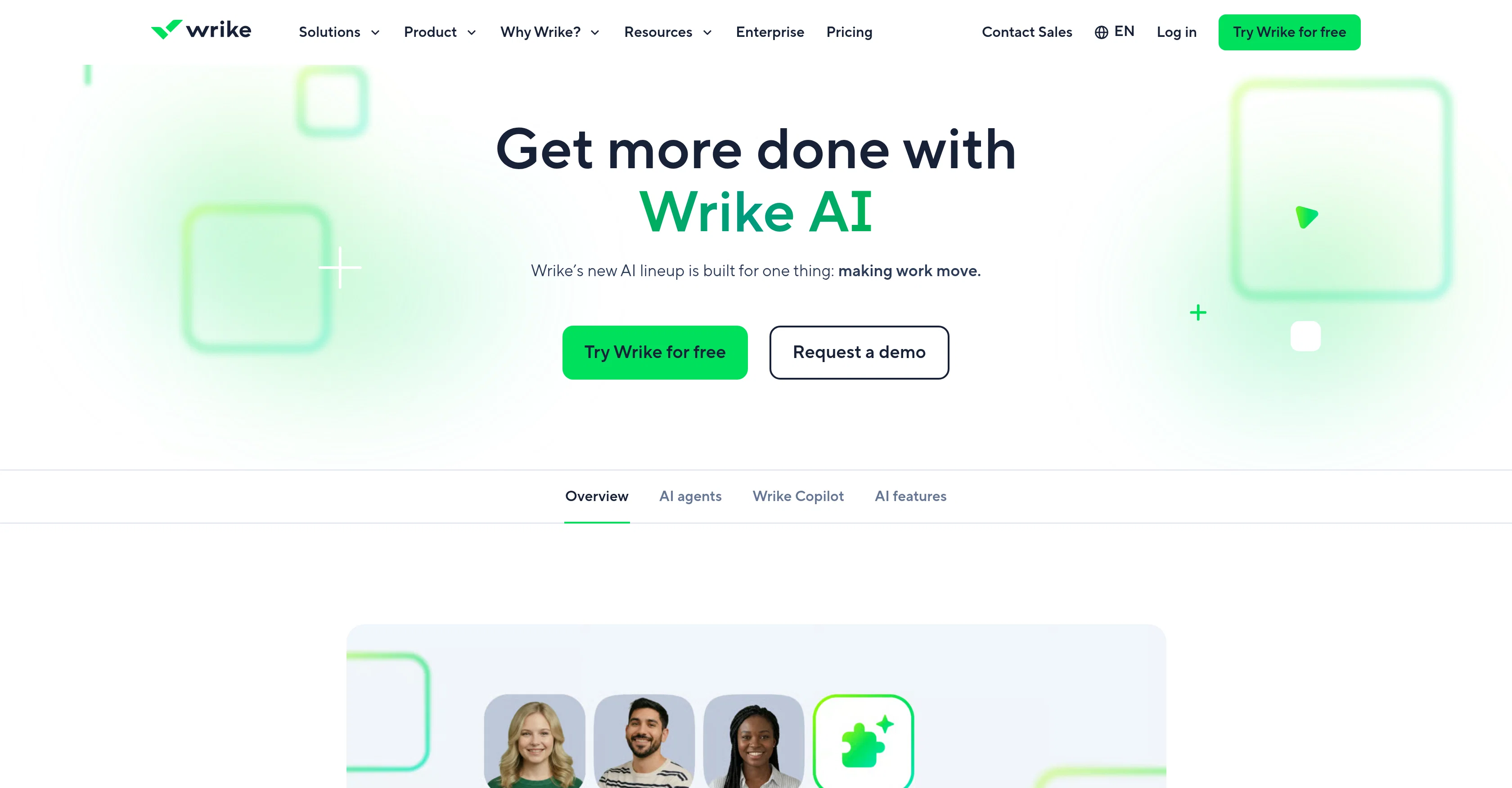 Wrike AI screenshot