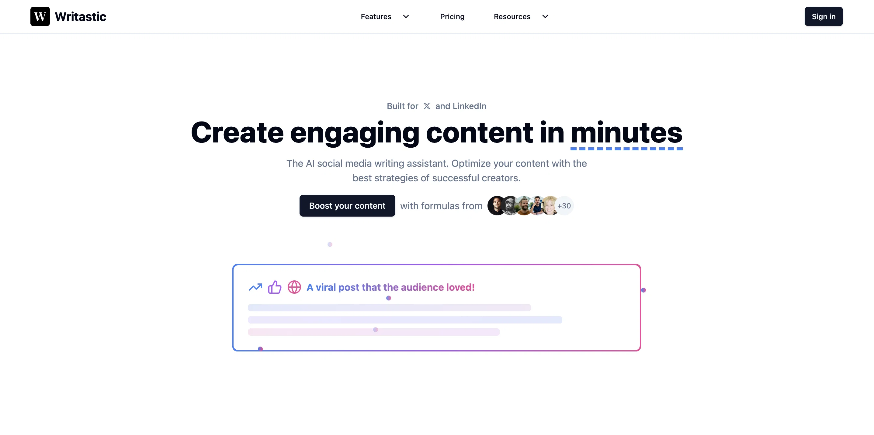 Writastic screenshot