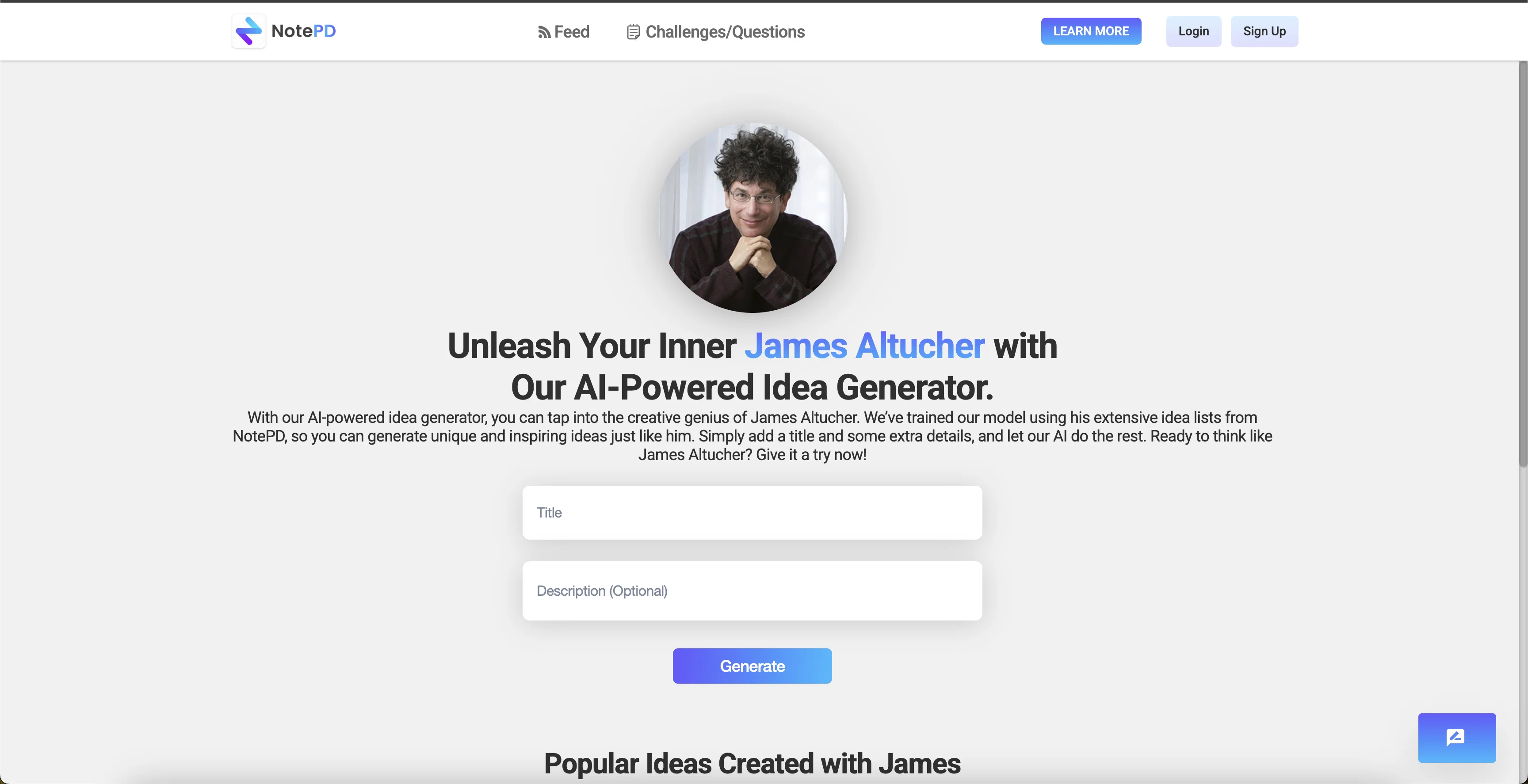 Write with James screenshot
