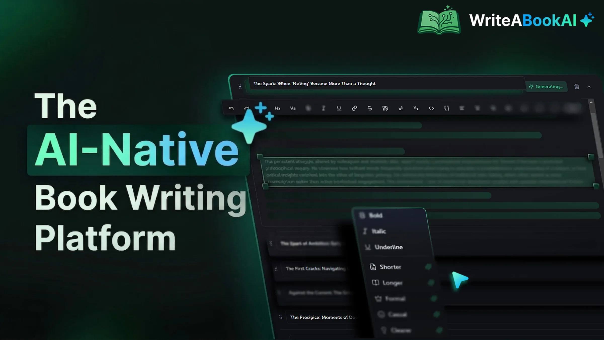 WriteABookAIv2.1 screenshot
