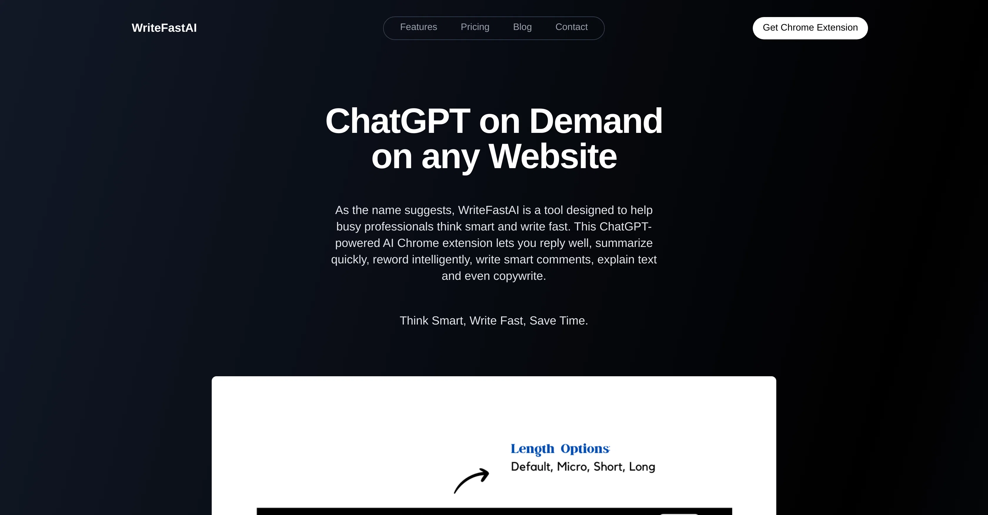 WriteFastAI screenshot