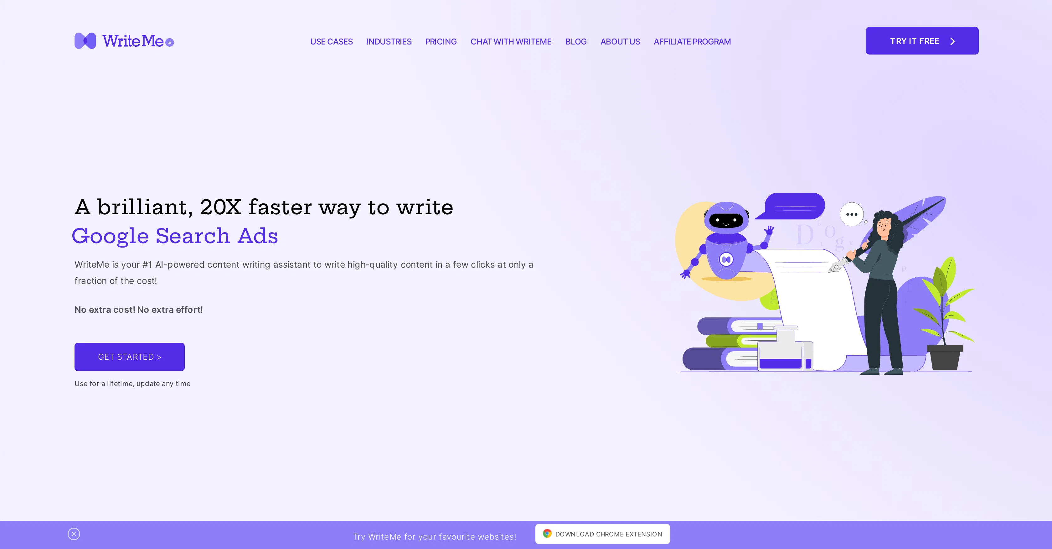WriteMe screenshot
