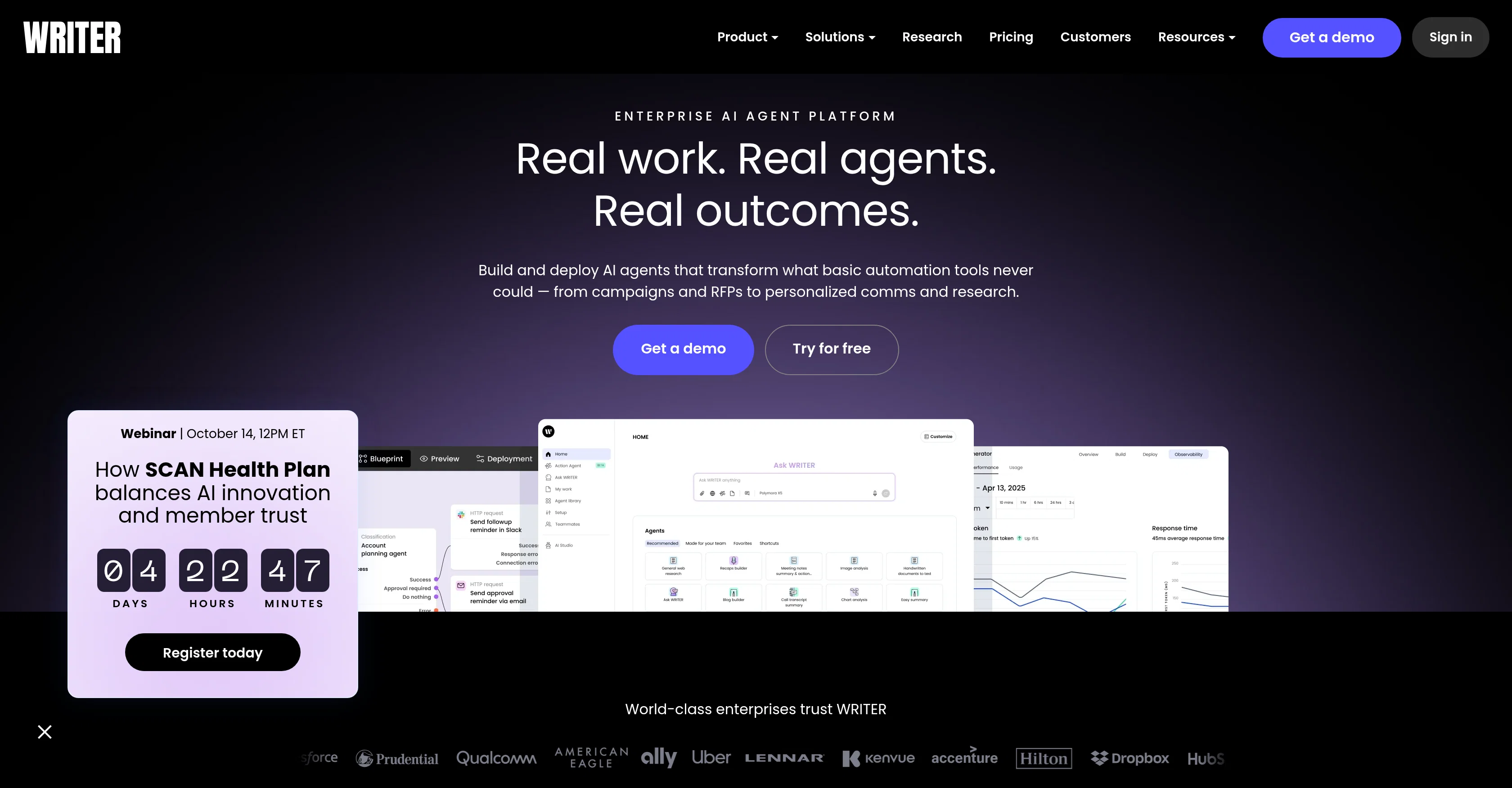 Writer screenshot