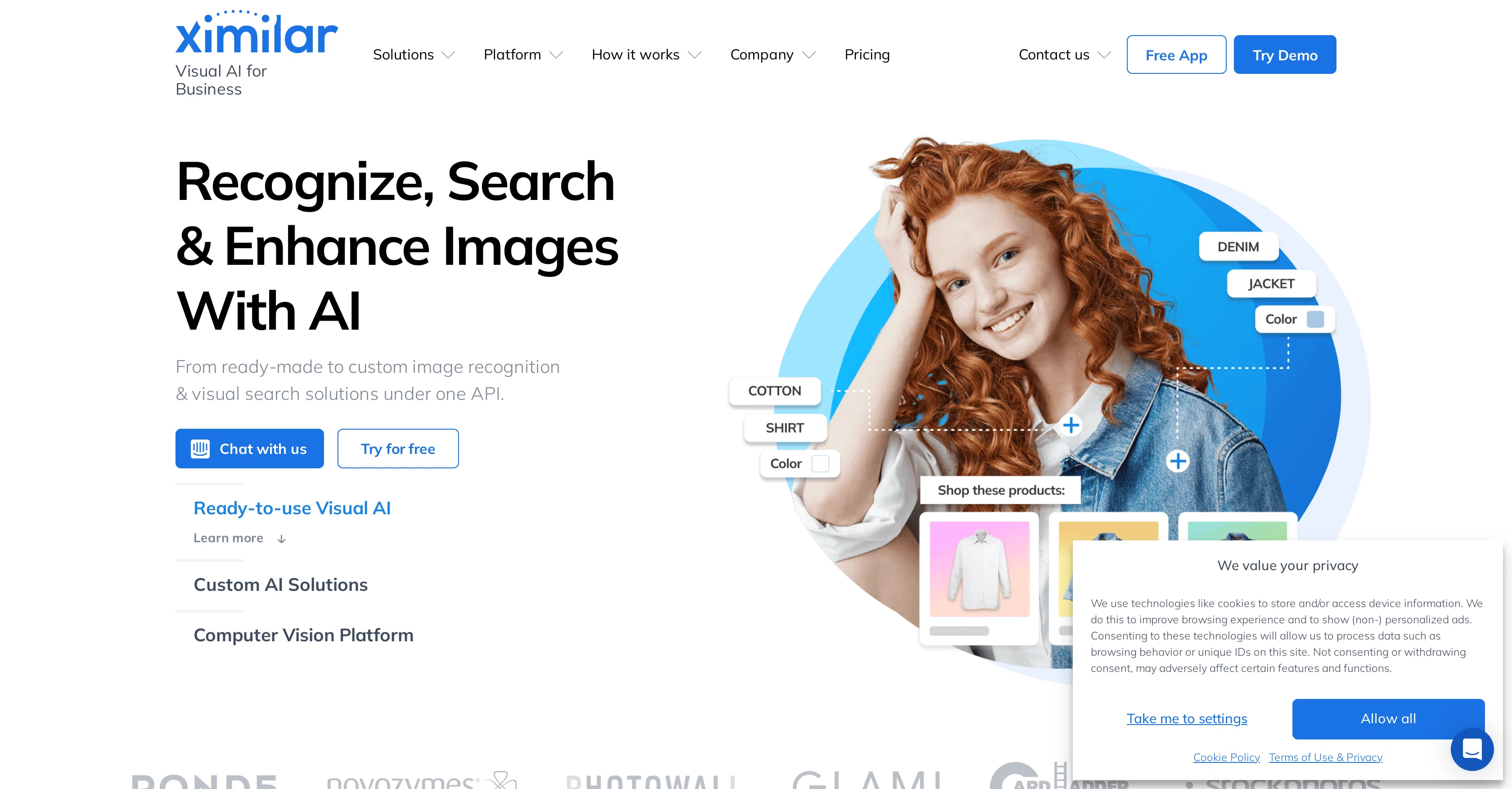 Ximilar screenshot