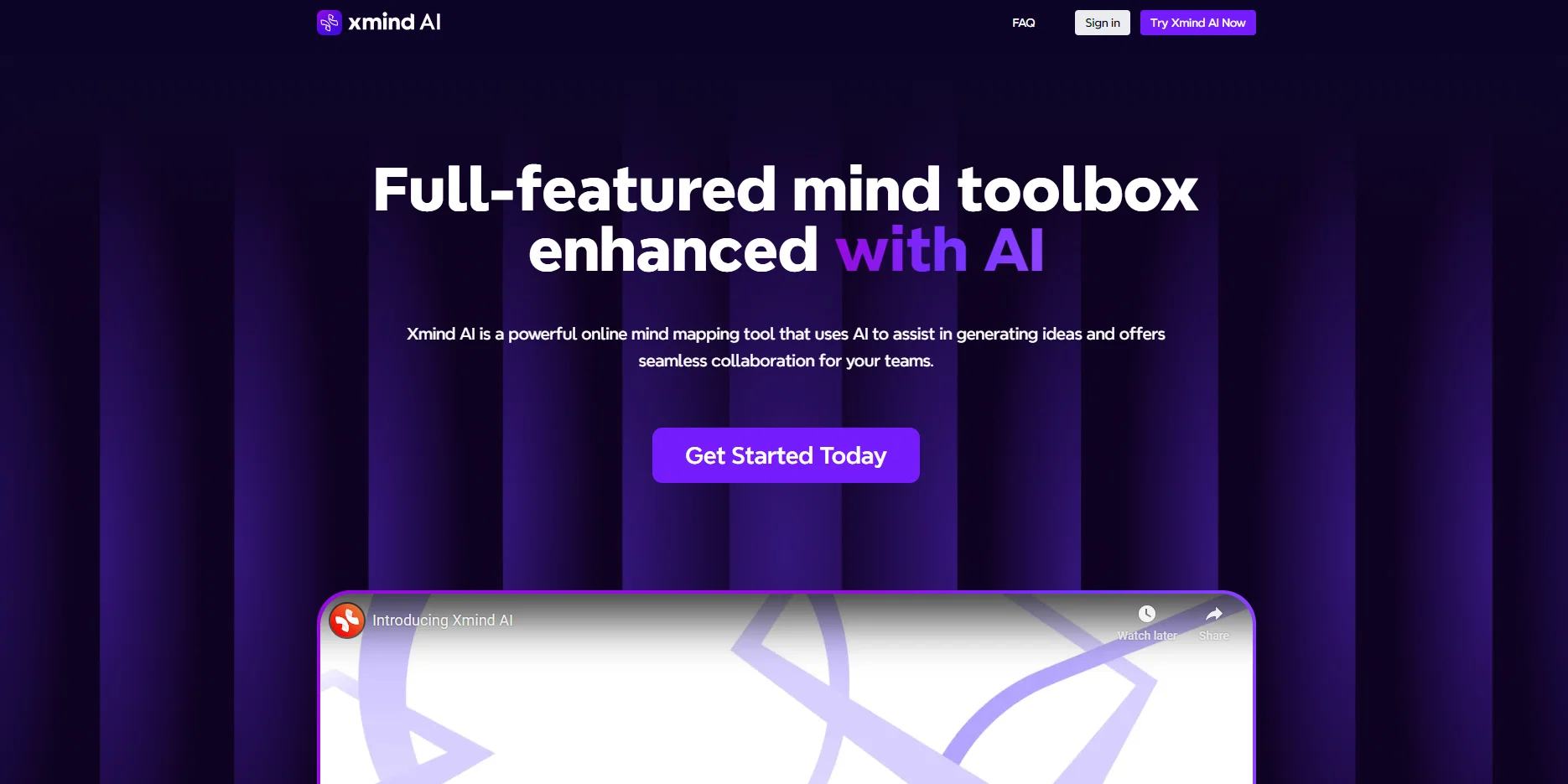 Xmind screenshot