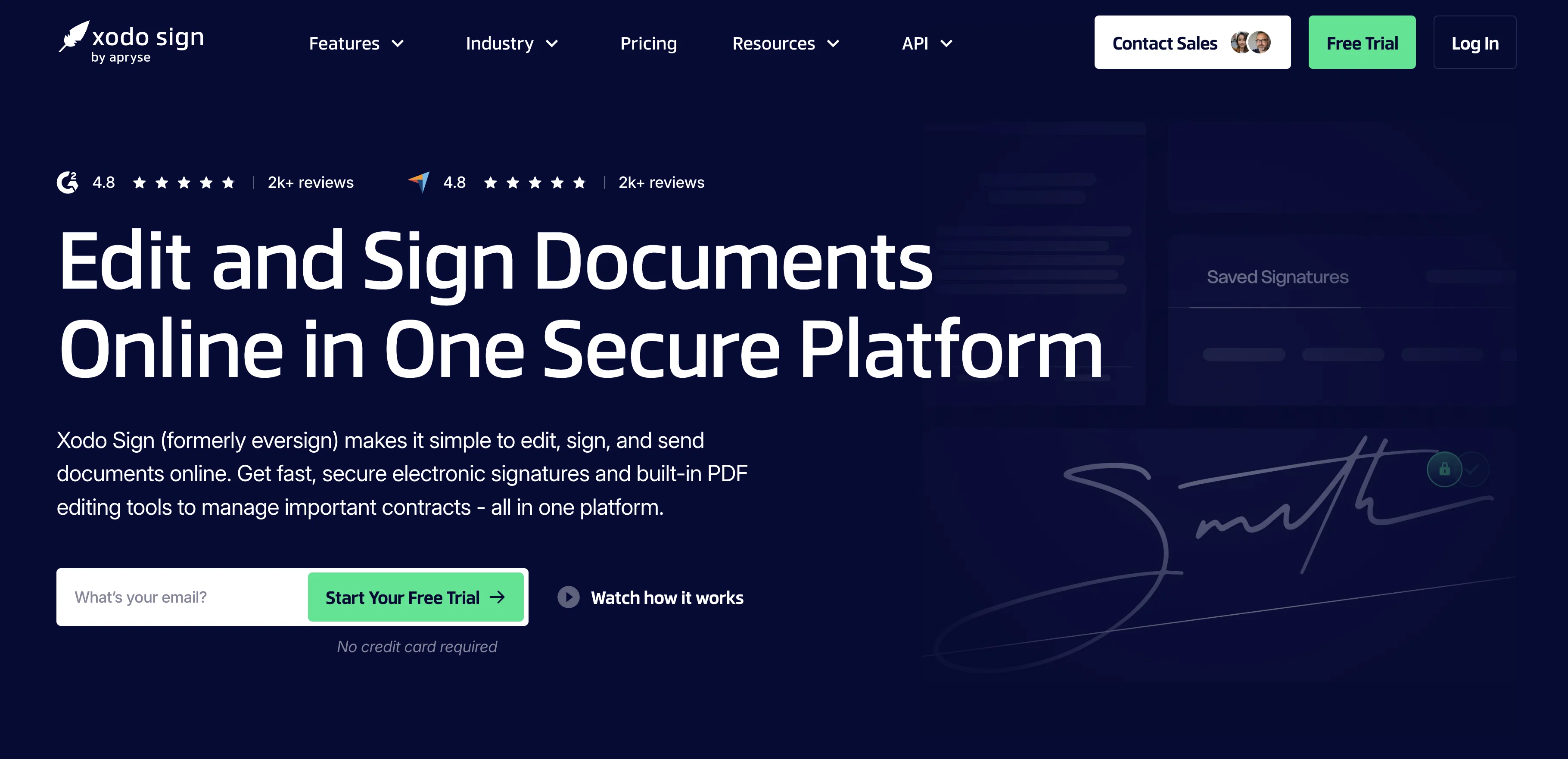 Xodo Sign screenshot