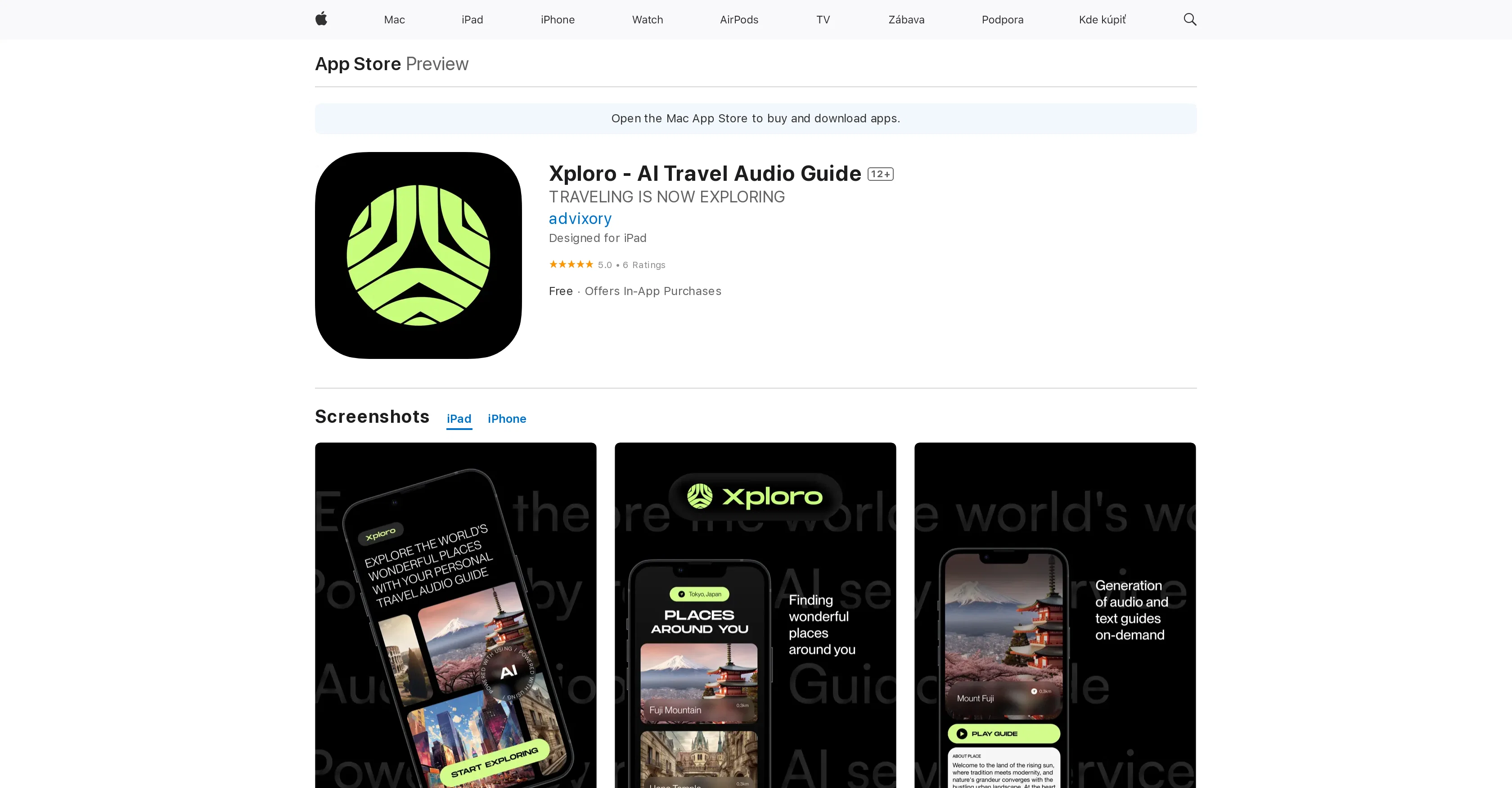 Xploro screenshot