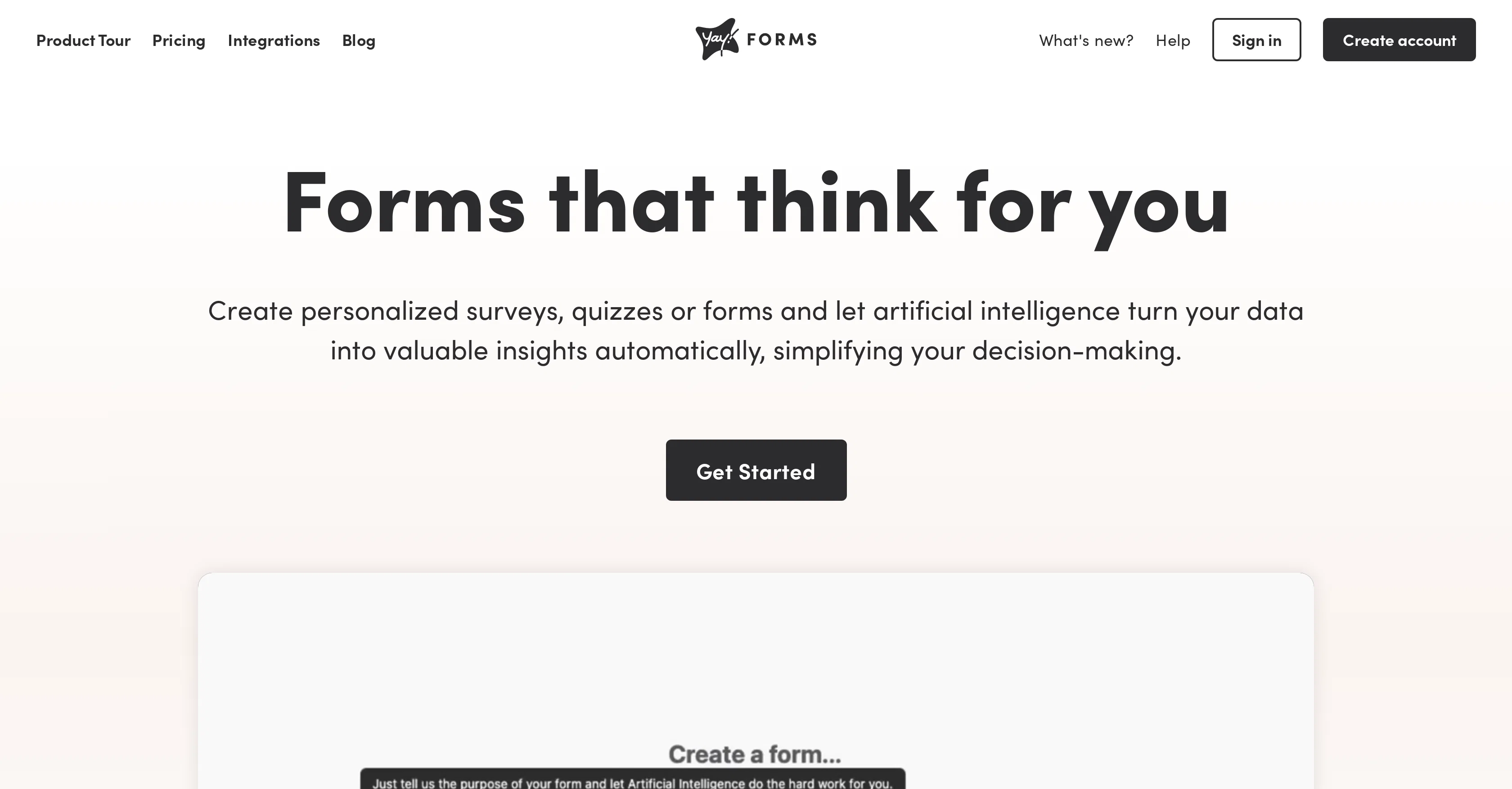Yay! Forms screenshot