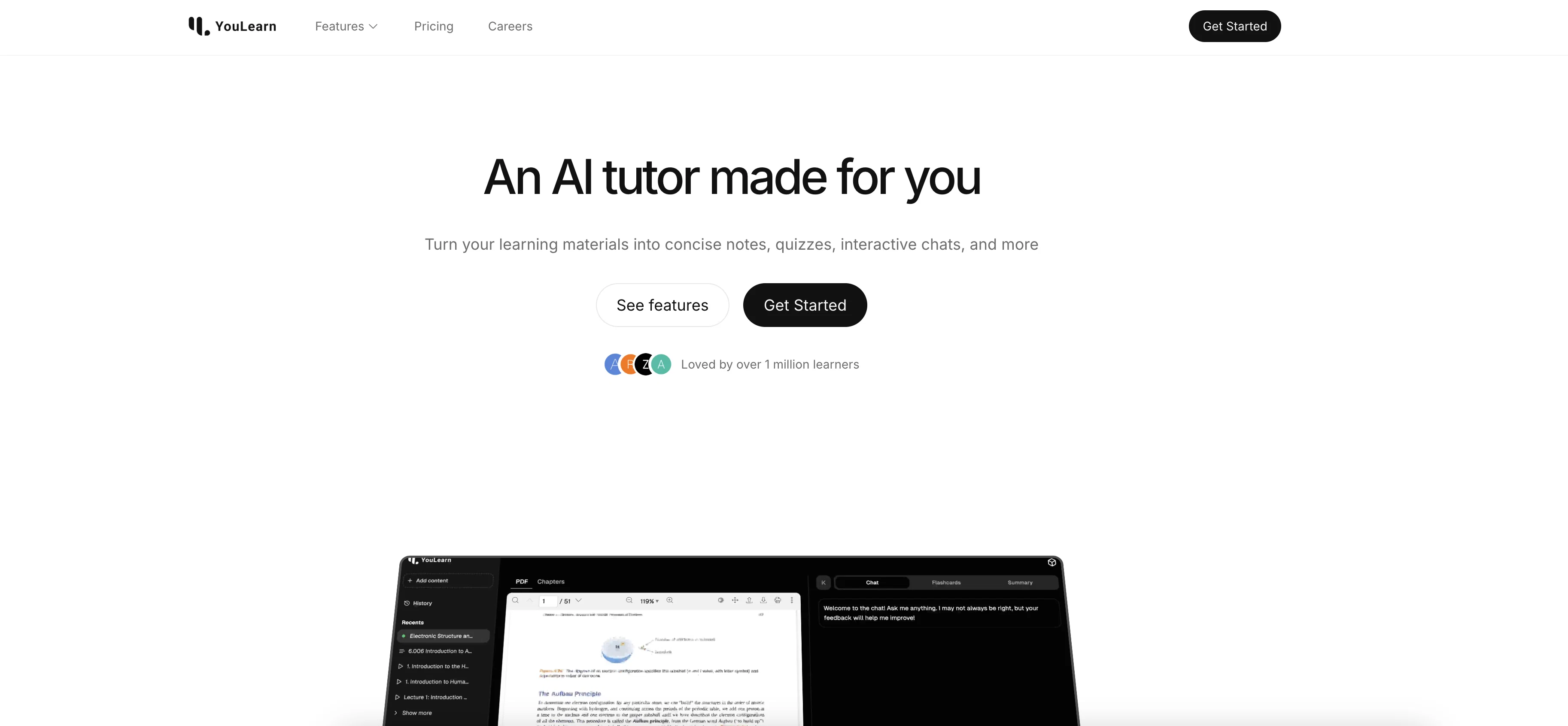 YouLearn screenshot