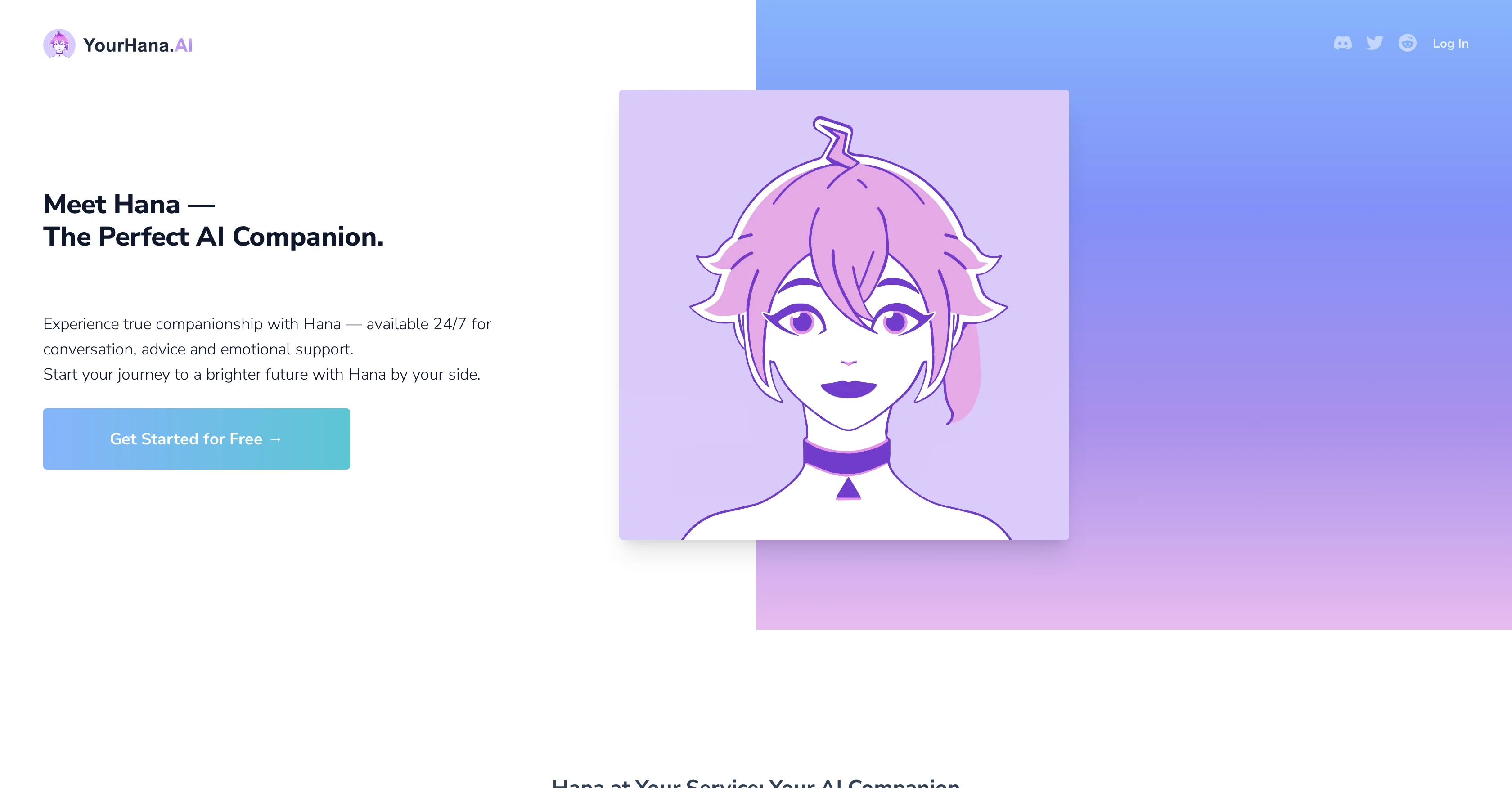 Your Hana screenshot