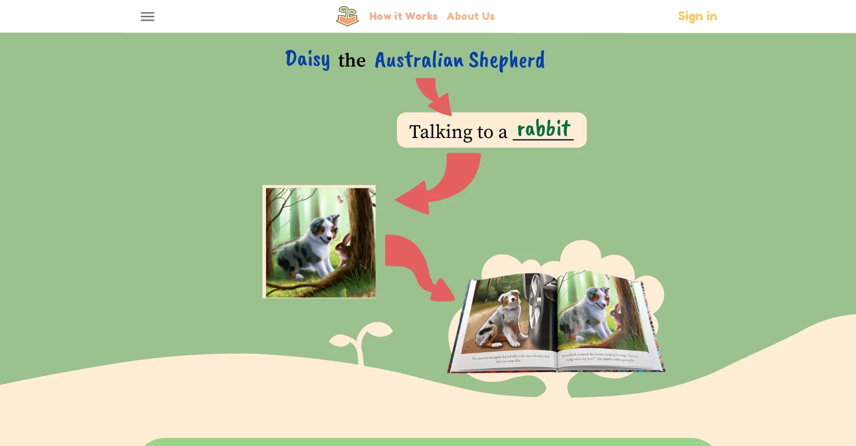 Your Own Story Book screenshot