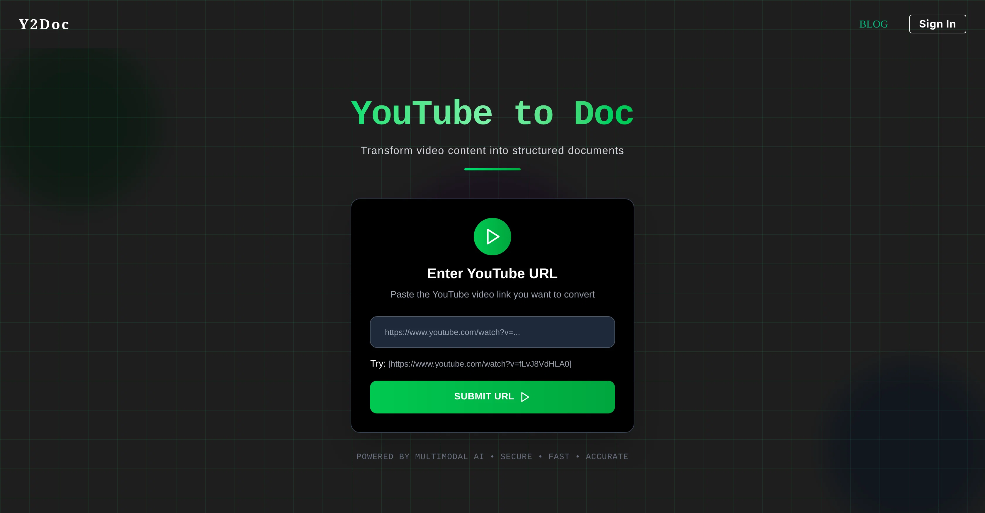 Y2Doc screenshot