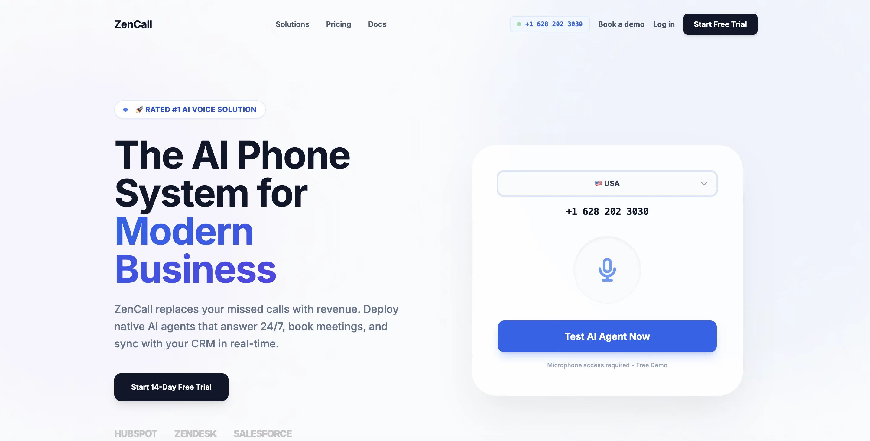 ZenCallv1.2 screenshot