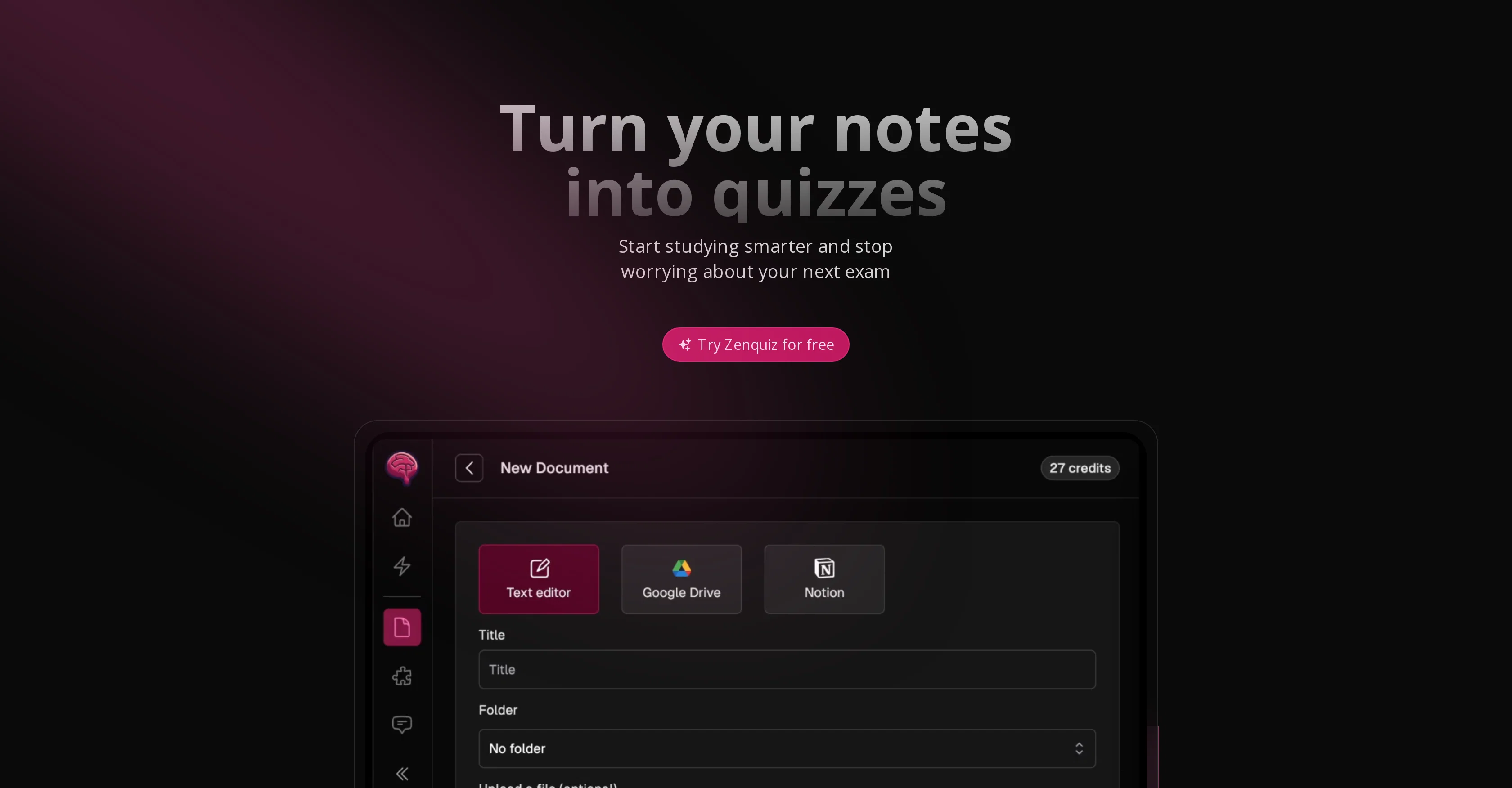 Zenquiz screenshot