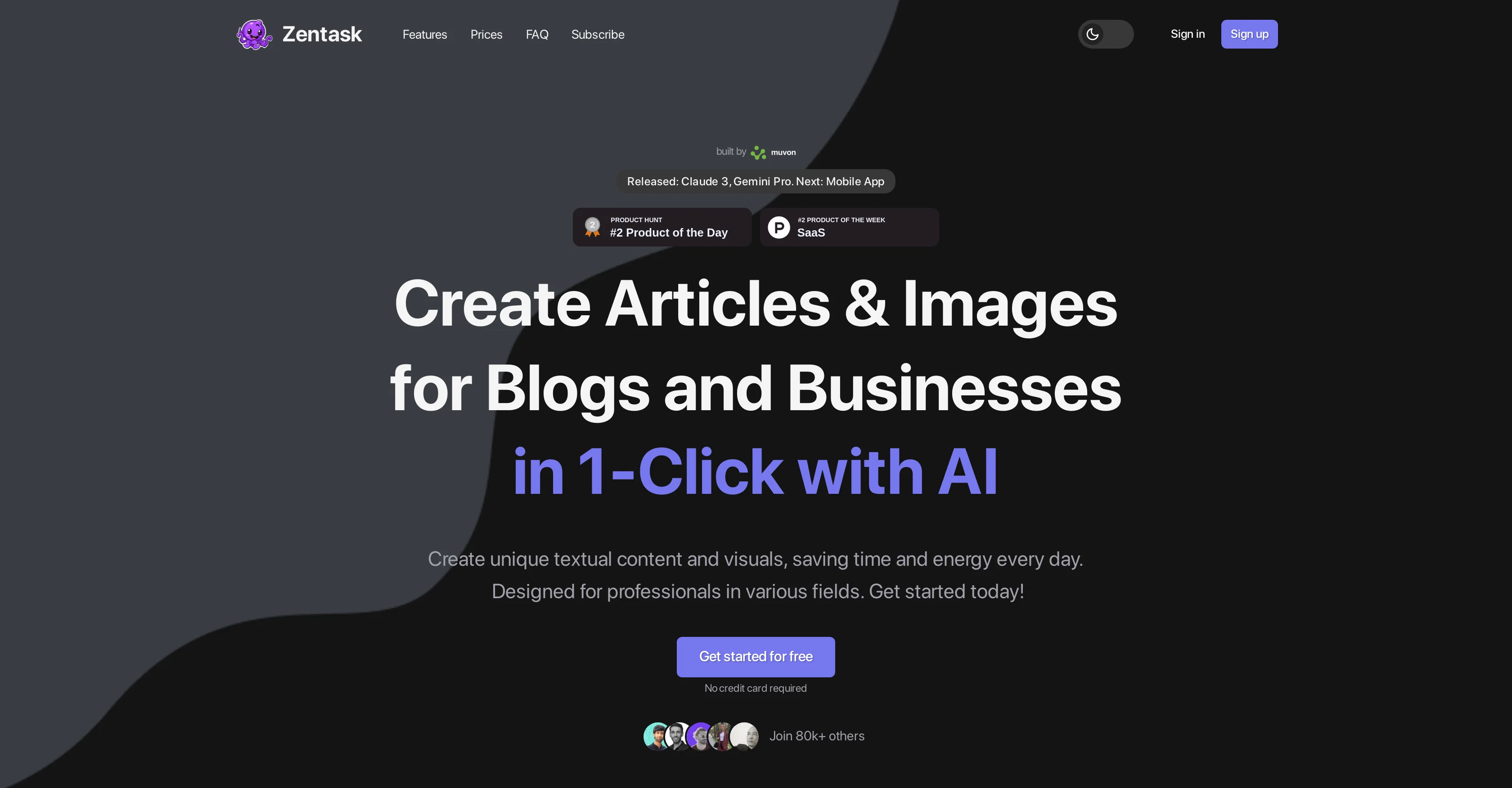 Zentask screenshot