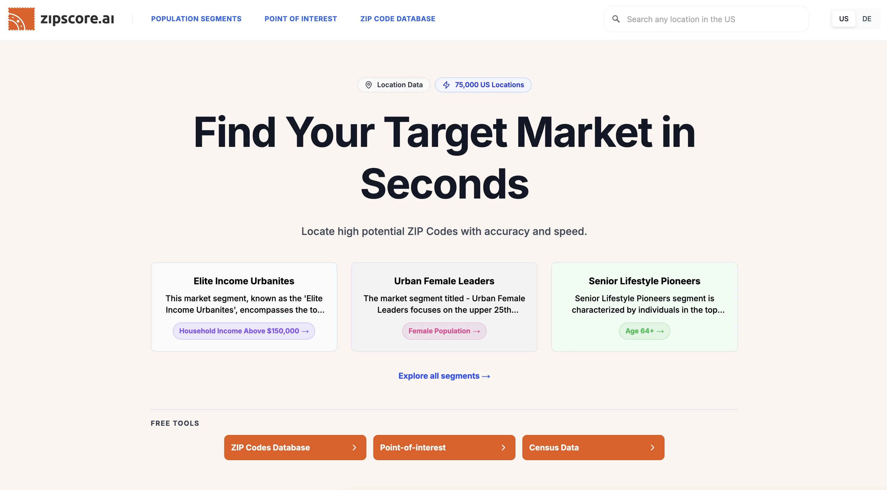 Zipscore screenshot
