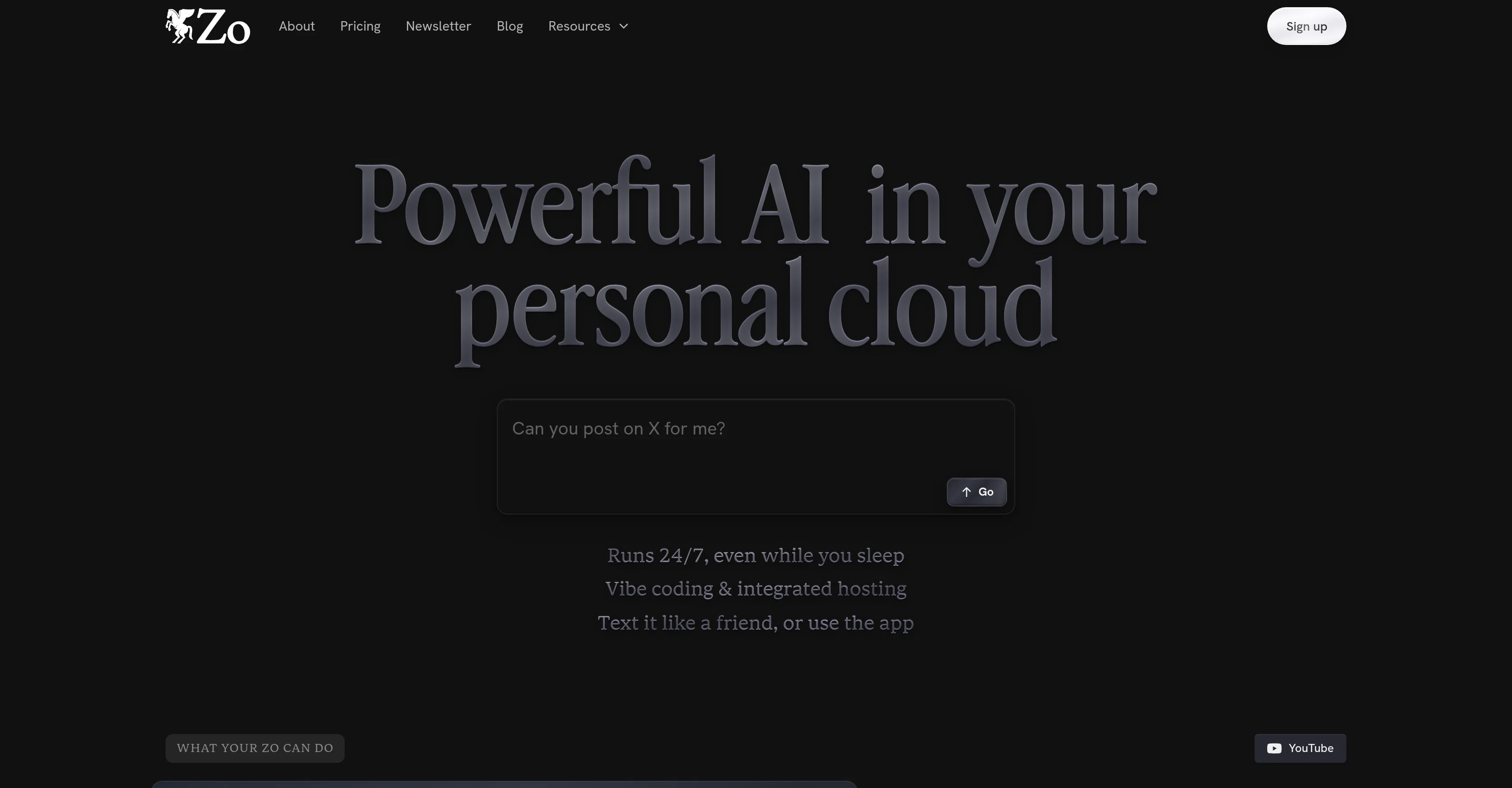 Zo Computer screenshot
