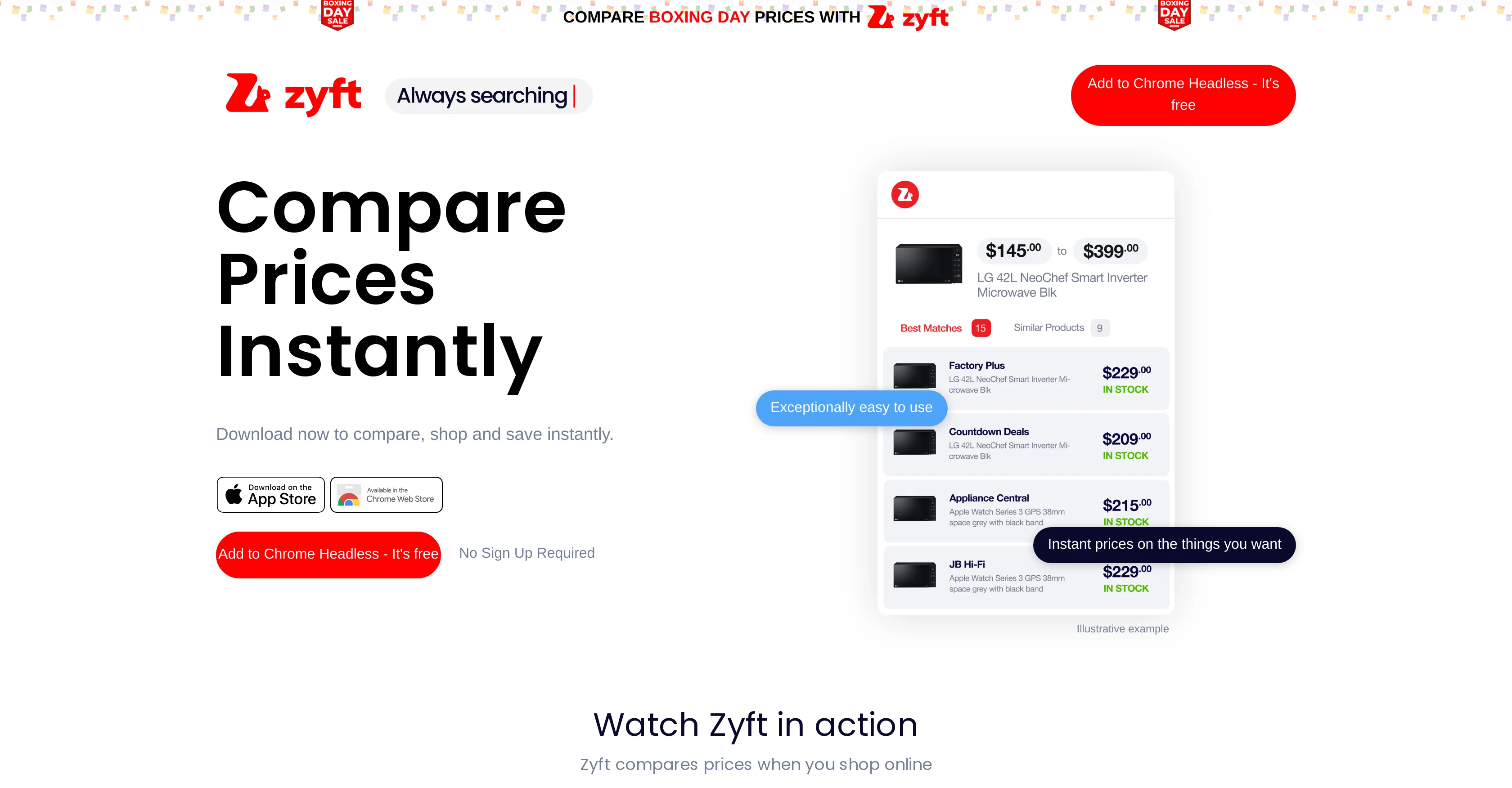 Zyft screenshot