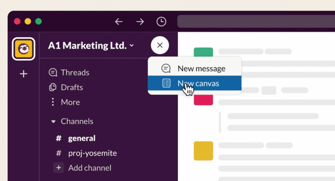 Slack screenshot